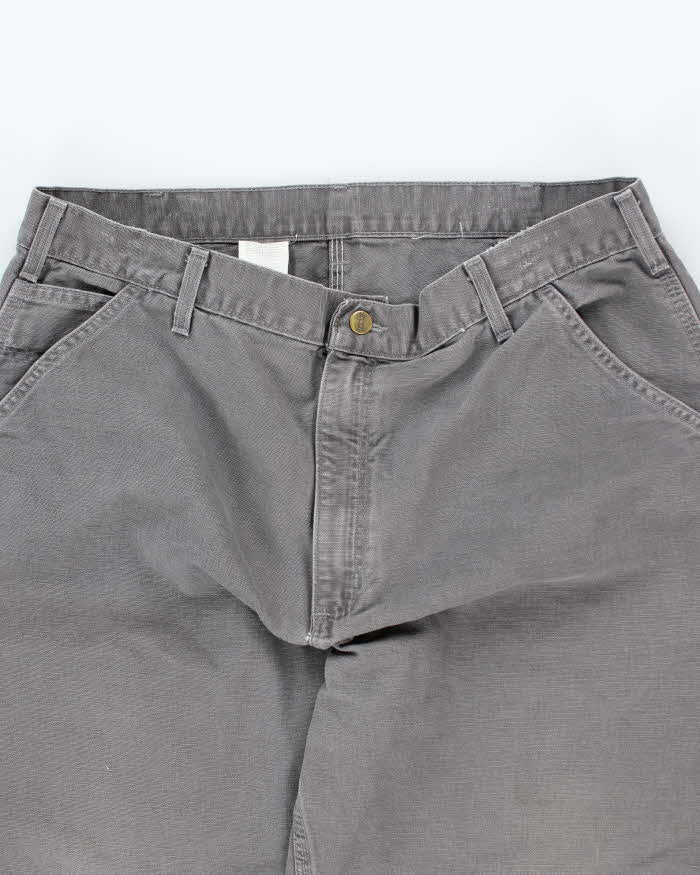 Vintage 90s Carhartt Grey Workwear Trousers - W38 L32