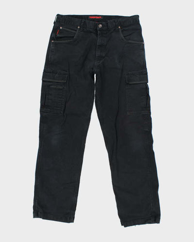 Tough Duck Black Workwear Trousers - W36 L32