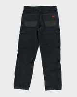 Tough Duck Black Workwear Trousers - W36 L32