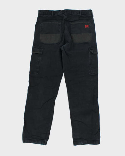 Tough Duck Black Workwear Trousers - W36 L32