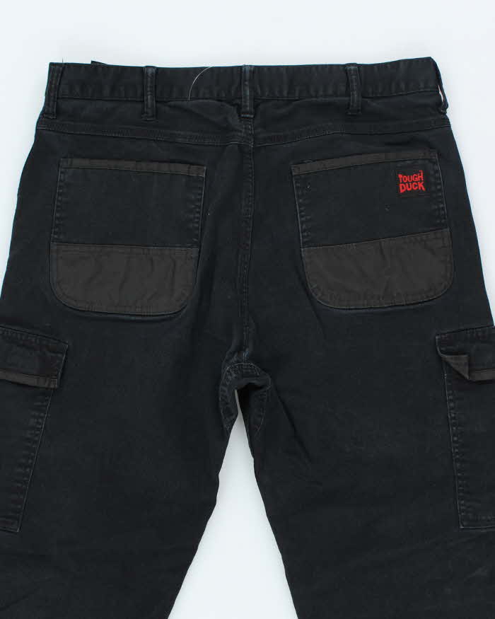 Tough Duck Black Workwear Trousers - W36 L32