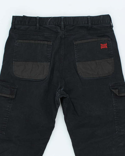 Tough Duck Black Workwear Trousers - W36 L32