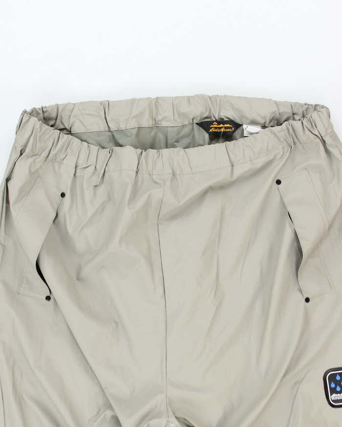 Vintage 90's Eddie Bauer Adjustable Waterproof Trousers - W34 L30
