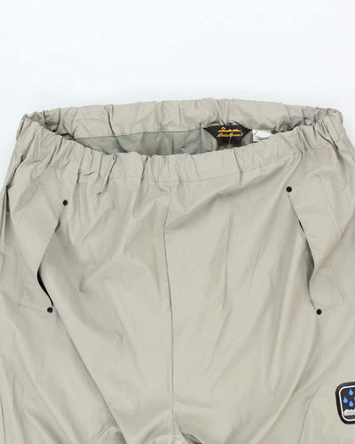 Vintage 90's Eddie Bauer Adjustable Waterproof Trousers - W34 L30