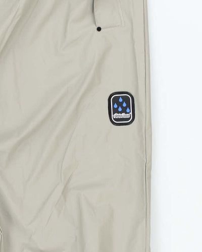 Vintage 90's Eddie Bauer Adjustable Waterproof Trousers - W34 L30