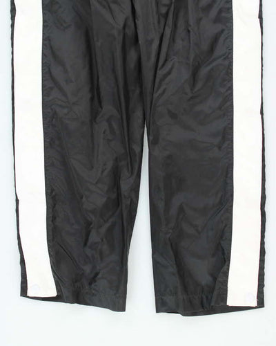 Vintage 90's Nike Full Leg Popper Track Suit Bottoms - M