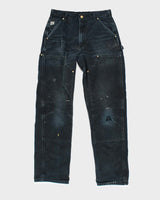 Vintage 90's Carhartt Distressed Double Knee Trousers - W28 L31