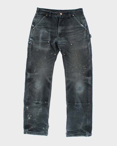 Vintage 90's Carhartt Faded Double Knee Trousers - W32 L30