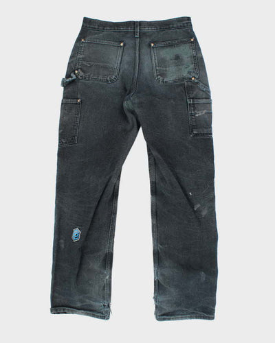 Vintage 90's Carhartt Faded Double Knee Trousers - W32 L30