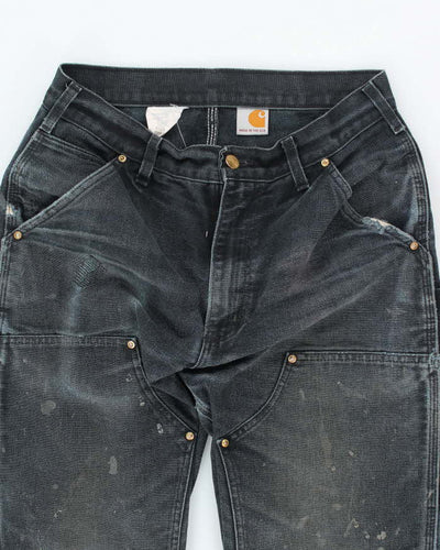 Vintage 90's Carhartt Faded Double Knee Trousers - W32 L30