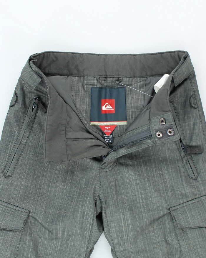 Vintage Y2K Quiksilver Heavyweight Ski Trousers - W26 L25