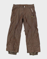 Vintage Y2K Burton Snowboards Baggy Heavyweight Ski Trousers - W36 L29