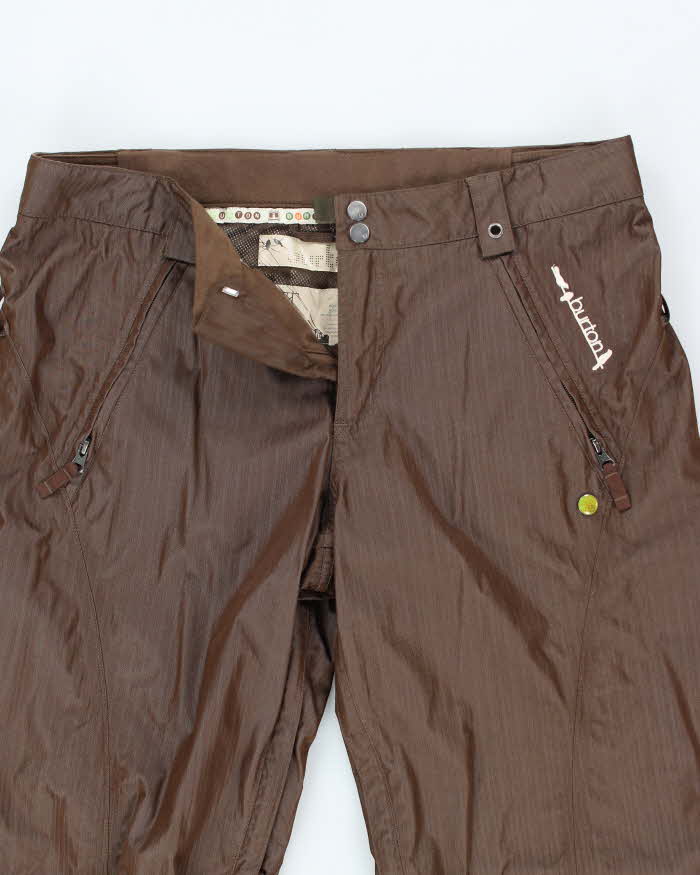 Vintage Y2K Burton Snowboards Baggy Heavyweight Ski Trousers - W36 L29