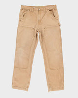 Vintage 90's Carhartt Heavyweight Double Knee Carpenter Trousers - W34 L30