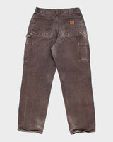 Vintage 90's Carhartt Heavyweight Double Knee Carpenter Trousers - W30 L29