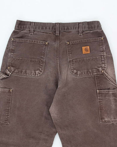 Vintage 90's Carhartt Heavyweight Double Knee Carpenter Trousers - W30 L29