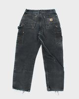 Vintage 90's Carhartt Heavyweight Double Knee Carpenter Trousers - W28 L26