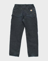 Vintage 90's Carhartt Heavyweight Double Knee Carpenter Trousers - W32 L31