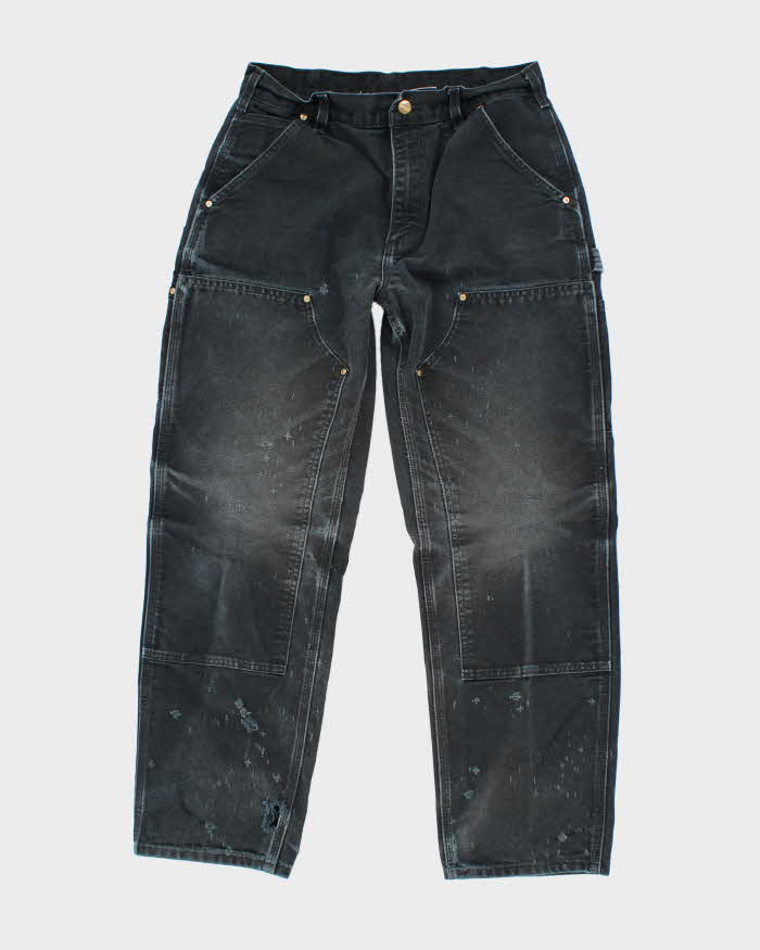 Vintage 90's Carhartt Heavyweight Double Knee Carpenter Trousers - W28 L28