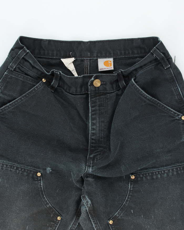 Vintage 90's Carhartt Heavyweight Double Knee Carpenter Trousers - W28 L28