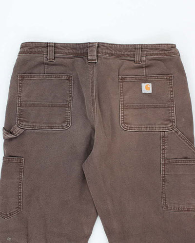 Vintage 90's Carhartt Lined Single Knee Carpenter Trousers - W30 L29