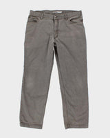 Vintage 90's Carhartt Lined Single Knee Carpenter Trousers - W34 L30