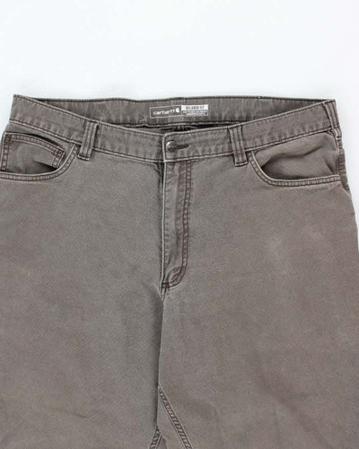 Vintage 90's Carhartt Lined Single Knee Carpenter Trousers - W34 L30
