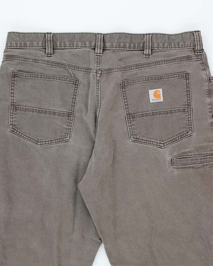 Vintage 90's Carhartt Lined Single Knee Carpenter Trousers - W34 L30