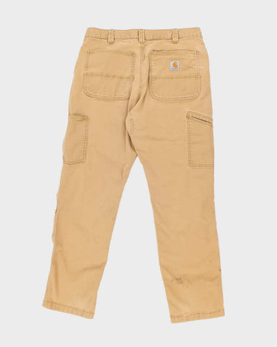 Vintage 2000's Carhartt Lightweight Double Knee Workwear Trousers - W33 L28