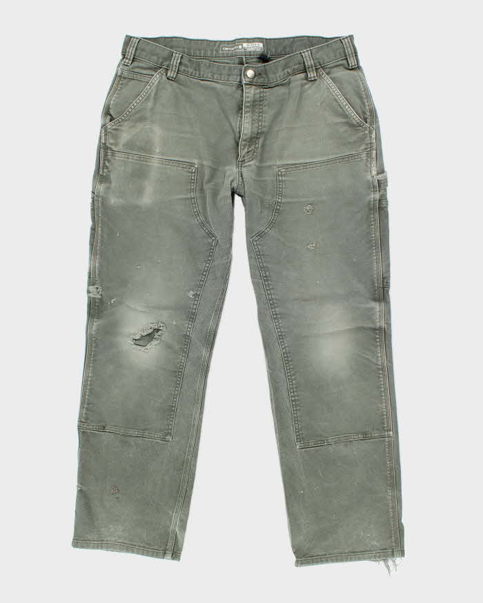 Vintage 2000's Carhartt Heavyweight Double Knee Workwear Trousers - W34 L28