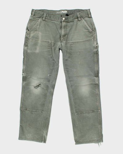 Vintage 2000's Carhartt Heavyweight Double Knee Workwear Trousers - W34 L28
