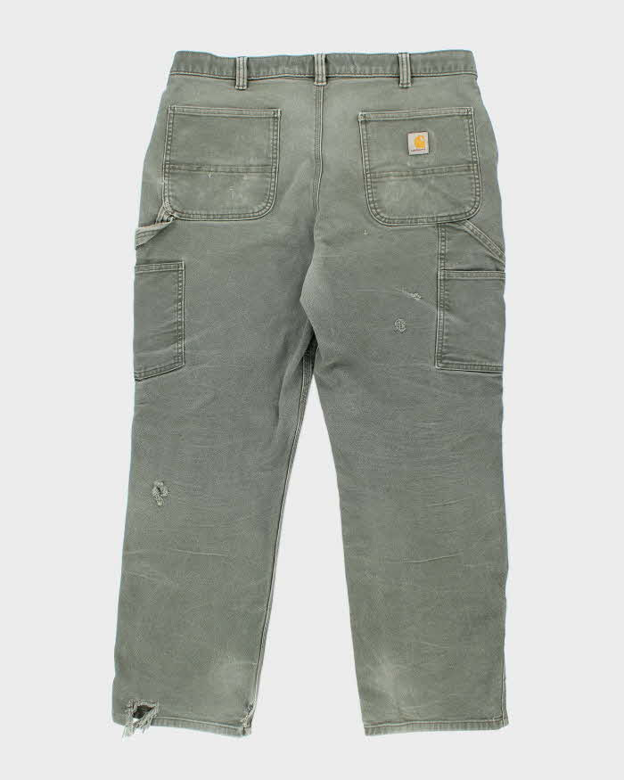 Vintage 2000's Carhartt Heavyweight Double Knee Workwear Trousers - W34 L28