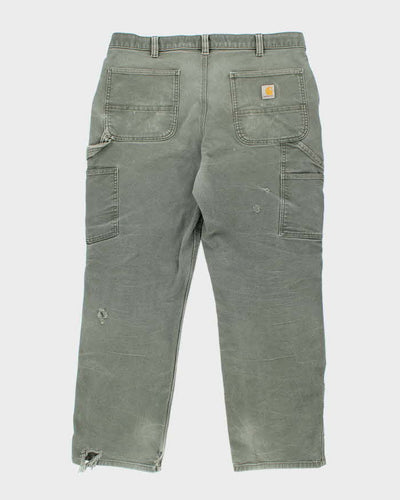 Vintage 2000's Carhartt Heavyweight Double Knee Workwear Trousers - W34 L28