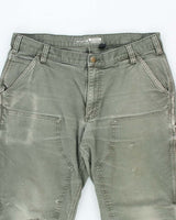 Vintage 2000's Carhartt Heavyweight Double Knee Workwear Trousers - W34 L28