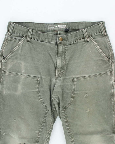 Vintage 2000's Carhartt Heavyweight Double Knee Workwear Trousers - W34 L28