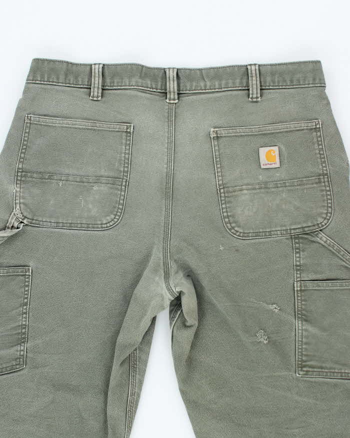 Vintage 2000's Carhartt Heavyweight Double Knee Workwear Trousers - W34 L28