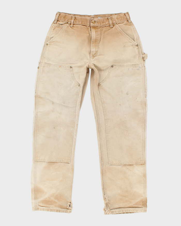 Vintage 2000's Carhartt Heavyweight Double Knee Workwear Trousers - W28 L29