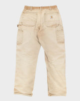 Vintage 2000's Carhartt Heavyweight Double Knee Workwear Trousers - W28 L29