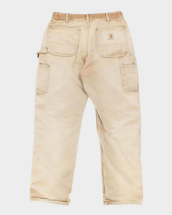 Vintage 2000's Carhartt Heavyweight Double Knee Workwear Trousers - W28 L29
