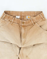 Vintage 2000's Carhartt Heavyweight Double Knee Workwear Trousers - W28 L29