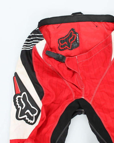 Vintage Y2K Fox Racing Motocross Heavyweight Trousers - W32 L28