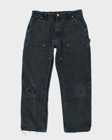 Vintage 2000's Carhartt Heavyweight Double Knee Workwear Trousers - W32 L28