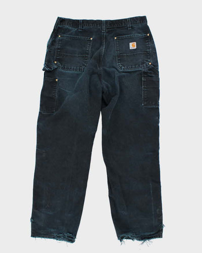 Vintage 2000's Carhartt Heavyweight Double Knee Workwear Trousers - W34 L30
