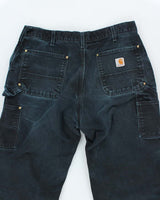 Vintage 2000's Carhartt Heavyweight Double Knee Workwear Trousers - W34 L30