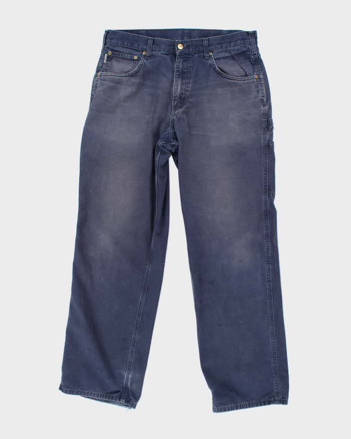 Vintage 2000's Carhartt Heavyweight Single Knee Workwear Trousers - W34 L30