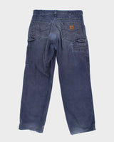 Vintage 2000's Carhartt Heavyweight Single Knee Workwear Trousers - W34 L30