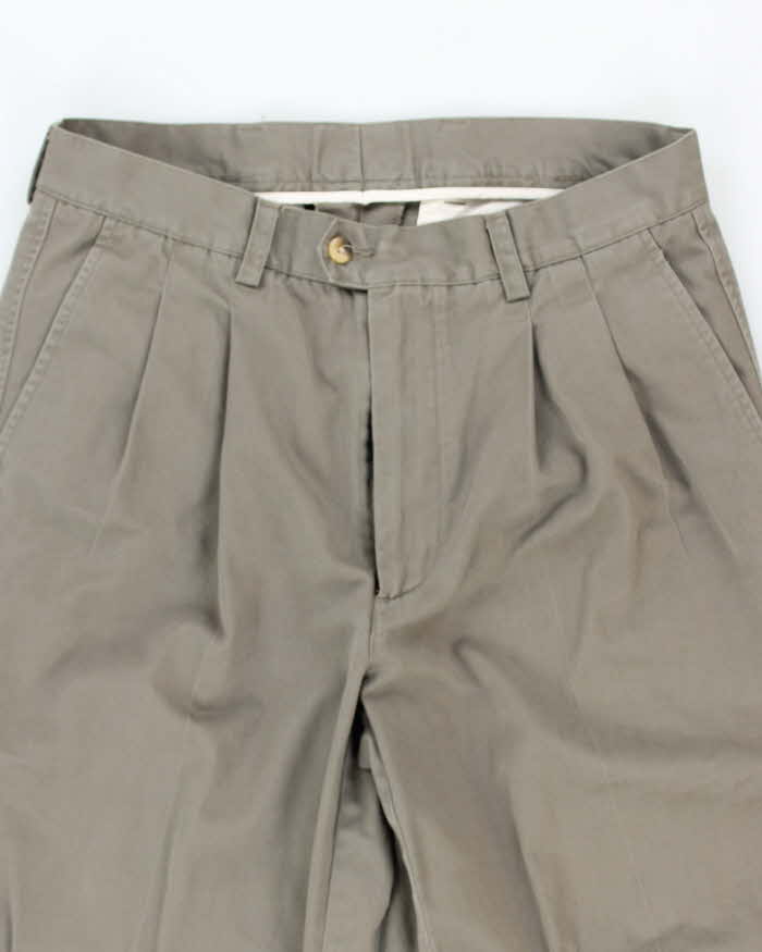 Vintage 90's Nautica Pleated Wide Leg Trousers - W30 L33