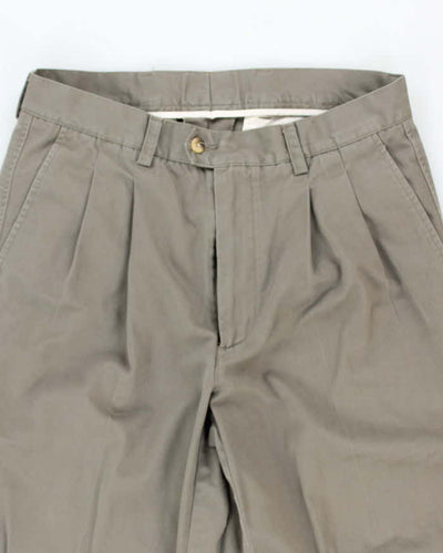 Vintage 90's Nautica Pleated Wide Leg Trousers - W30 L33
