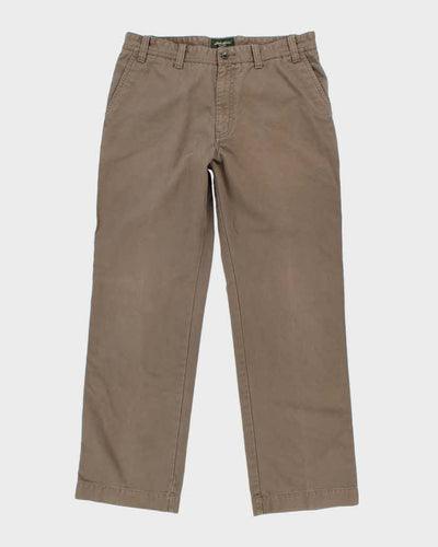 Vintage Eddie Bauer Heavyweight Slim Fit Trousers - W36 L32