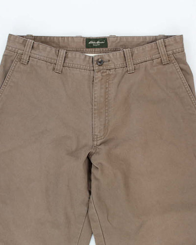 Vintage Eddie Bauer Heavyweight Slim Fit Trousers - W36 L32